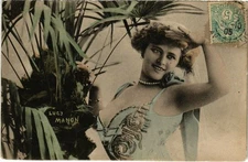 Old postcard Lucy Manon THEATER STAR (115144)