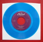 Beatles / IT'S ALL TOO MUCH   NM/NM BLUE VINYL JUKE BOX  45  FAB 4  HARRISONGS