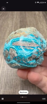 Unbelievably Beautiful And Very Rare Chrysocolla From Ray Mine Arizona