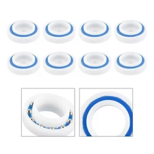 Pool Cleaner Heel And Engine Bearing 8 Pack R0527000 Replacement Set White
