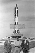 Foto 4x6 Apolo 14 Crew Rollout Saturn V Kennedy Space Center 1970
