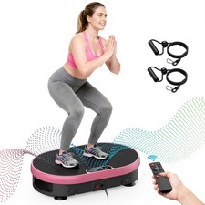 4D Vibration Plate Exercise Machine Whole Body Workout Vibrate Platform Fitness