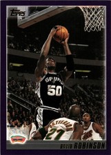 David Robinson 2000-01 Topps Basketball - #157 - San Antonio Spurs