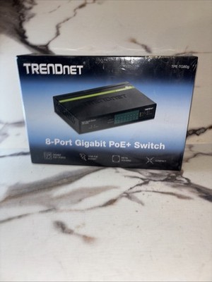 TRENDnet GREENnet (TPE-TG80G) 8-Ports Wall-mountable Switch