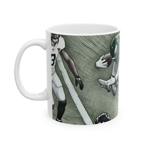 Philadelphia Eagles Super Bowl Barkley Jump Fútbol Cerámica Taza de Café Taza de Té - Imagen 4 de 10
