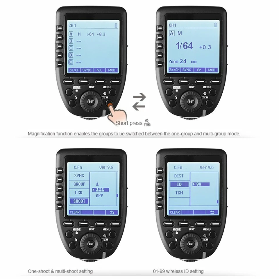 Godox V1-S TTL Flash Speedlight Xpro Trigger For Sony + 20pcs Color Filters Gift - Image 4 of 4