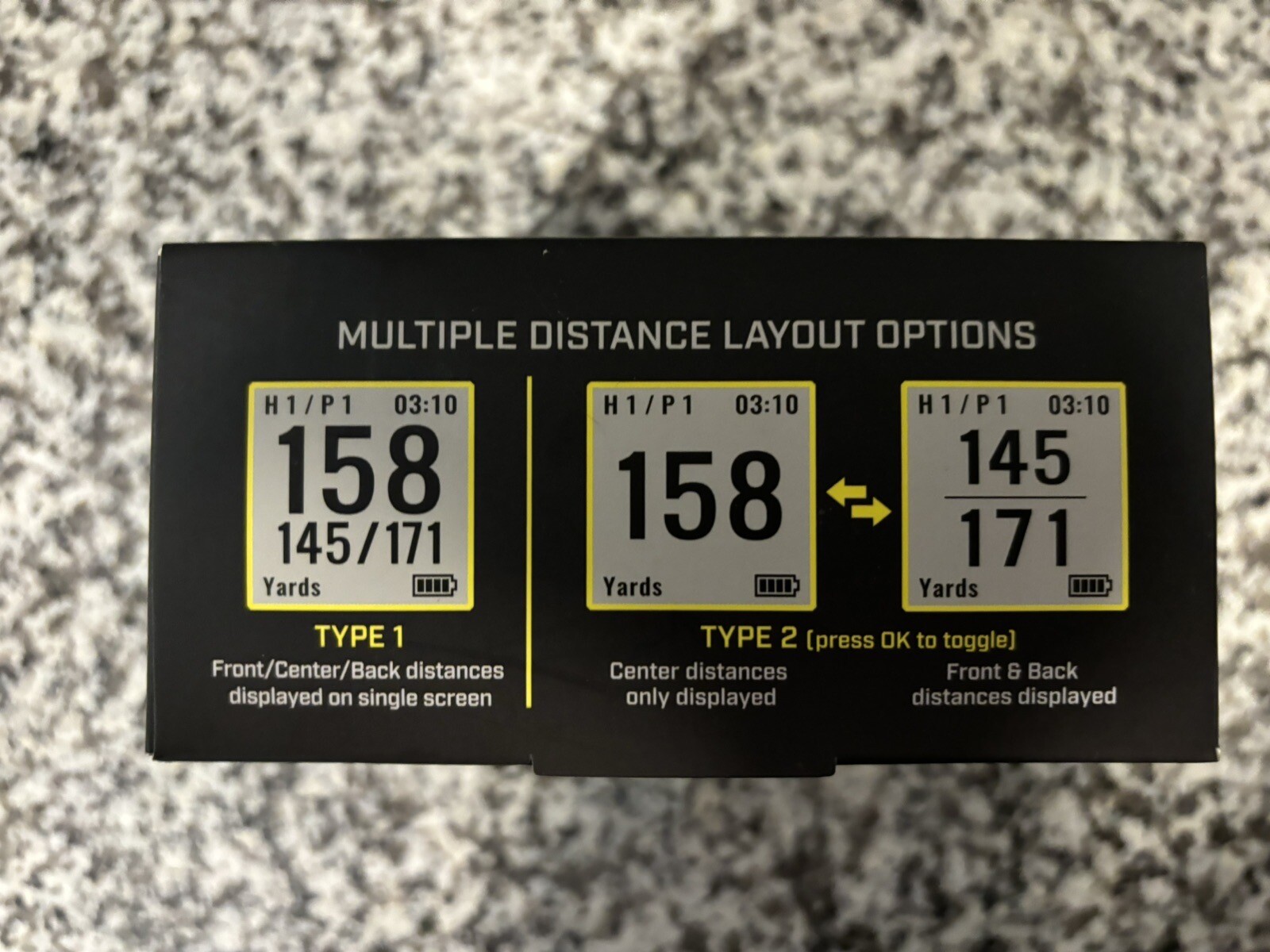 Izzo Golf Swami KISS Golf GPS A44192 Distance Yards Range Finder New