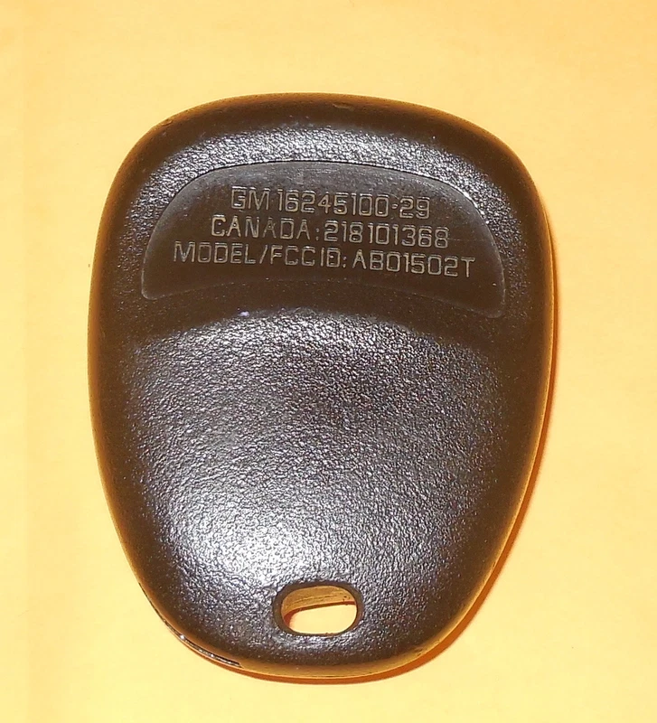 OEM 3B GM GMC CHEVY BUICK PONTIAC OLDS MANDO A DISTANCIA SIN LLAVE ABO1502T 16245100-29 Foto 2 de 2
