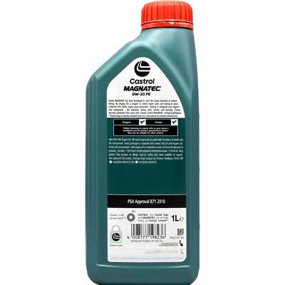 Castrol Magnatec 0W-20 FE Fully Synthetic Engine Oil - 1 Litre 1L