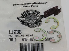 11036 Harley-Davidson Shift Fork Retaining Rings (set of 3) for many H-D cycles