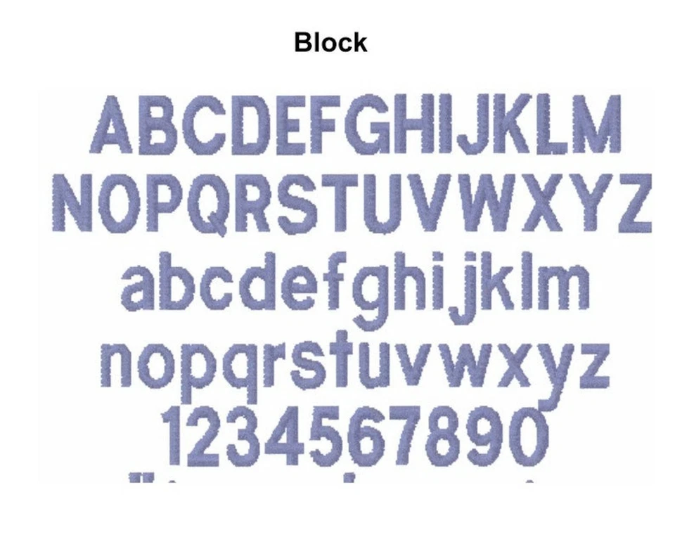 IRON-On Custom Embroidered Name Patch, Name Tag, Name Badge Rectangular 2"x4" - Image 2 of 4