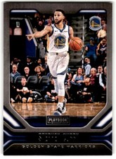2019-20 Panini Playbook Stephen Curry #166 Golden State Warriors