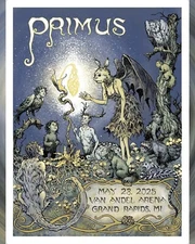 Primus May 28th 2025 Van Andel Arena Grand Rapids Poster