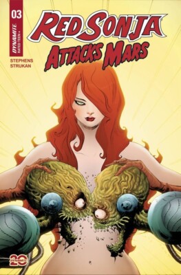 Red Sonja Attacks Mars #3 Cover B Lee & Chung 6/18 Dynamite