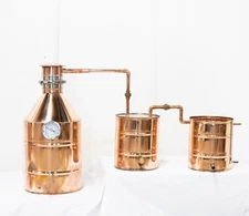 5 Gallon Copper Moonshine/Whiskey Standard Kit  by Vengeance Stills