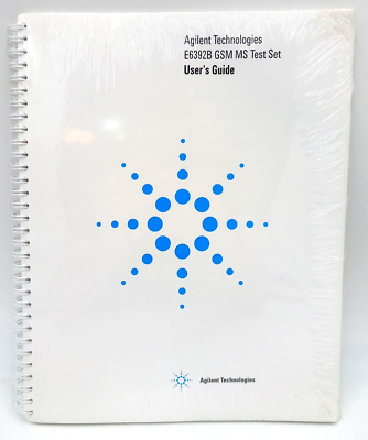 その他 Agilent/KEYSIGHT E6392B GMS MS TEST SET Agilent Technologies E6392B GSM MS Test Set Users Guide | eBay