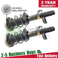 2x Front Shock Struts Assys w/EDC For BMW 3 4 Series F30 F31 F32 F33 xDrive AWD