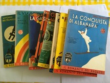 IL ROMANZO DEI RAGAZZI sequenza 1/6 8 9 (ANGOLETTA PINOCHI ...) Mondadori 1933