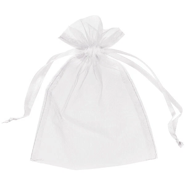 10 Pcs Organza Bag Gift Bags Wedding Party Favour Candy Jewellery Pouch Large