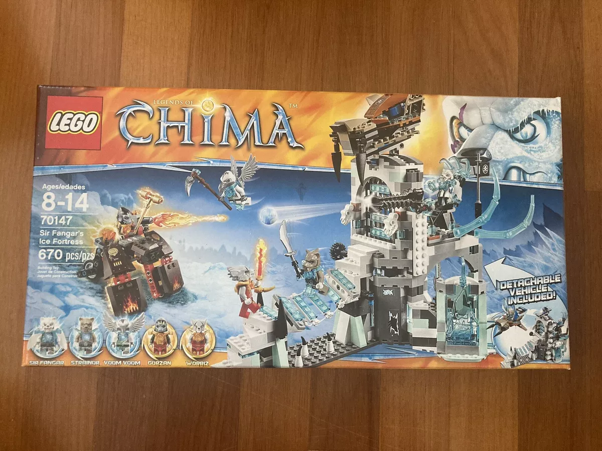 Lego chima sir online fangar's ice fortress