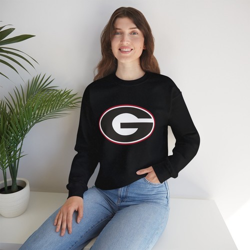 Georgia Bulldogs Baseball Club Logo Unisex Sweatshirt - Picture 34 of 34