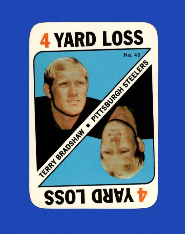 Terry Bradshaw trading card
