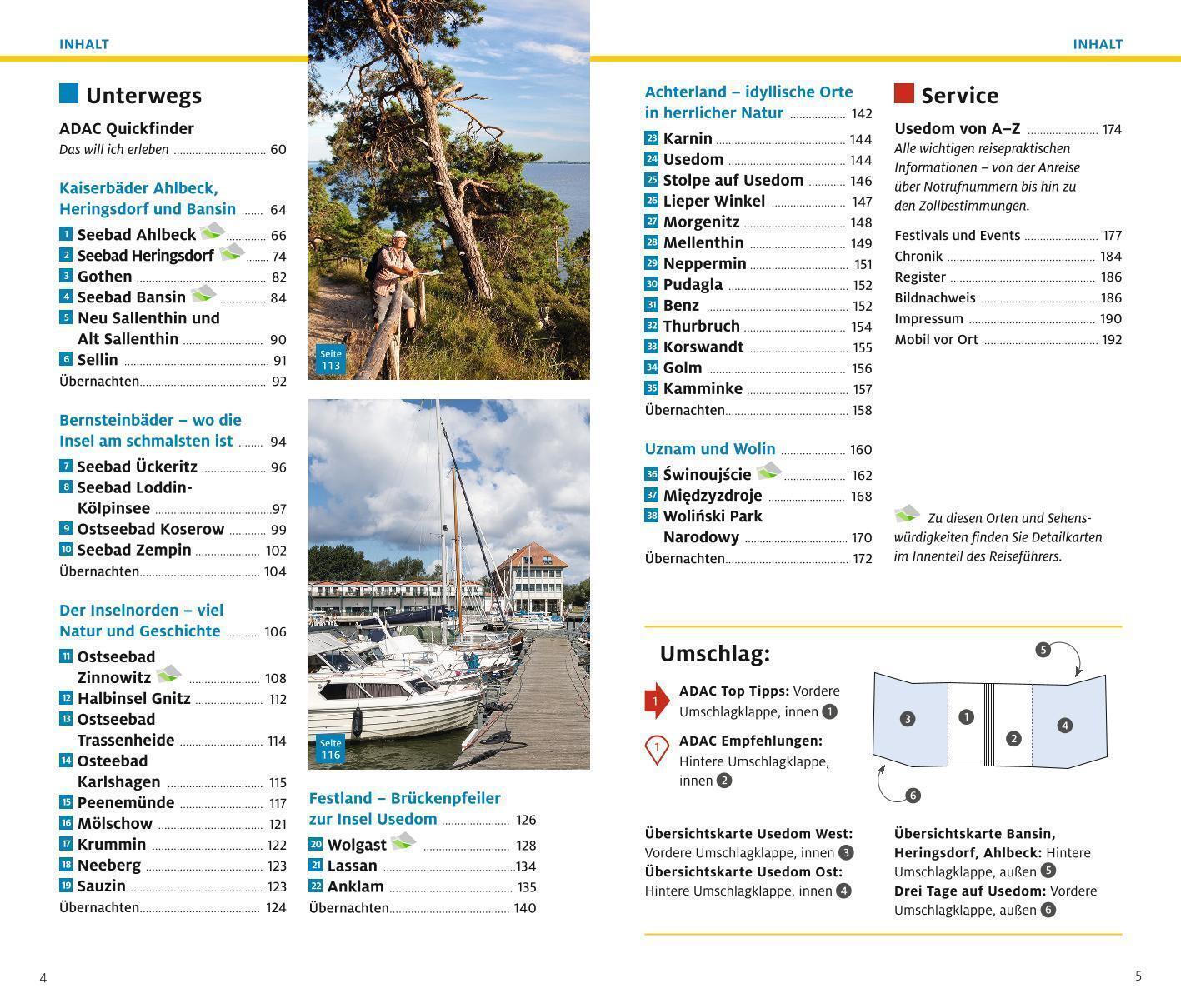 Thumbnail - Adac Reiseführer Plus Usedom - Rolf Goetz - 9783956897634