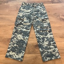 Youth Size 10 Trooper Military Costume Pants Digital Camo Camouflage USAF EUC
