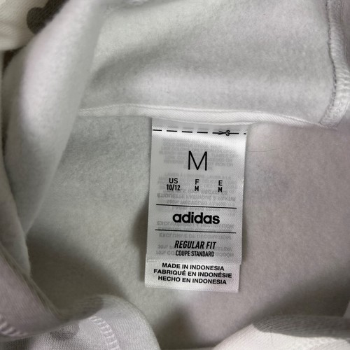 Adidas Hoodie Youth Medium Snow Camouflage Long Sleeve Hooded Sweatshirt - Picture 3 of 7