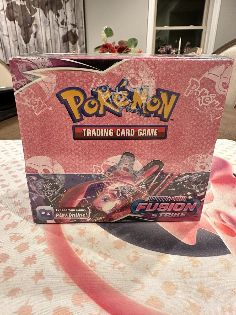 Pokemon TCG Fusion Strike Booster Box 36 Packs Sword & Shield New