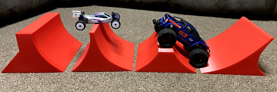 4er Set RC Auto Rampen für Maßstab 1/24, 1/20, 1/18 - Monstertrucks & Losi Micro B