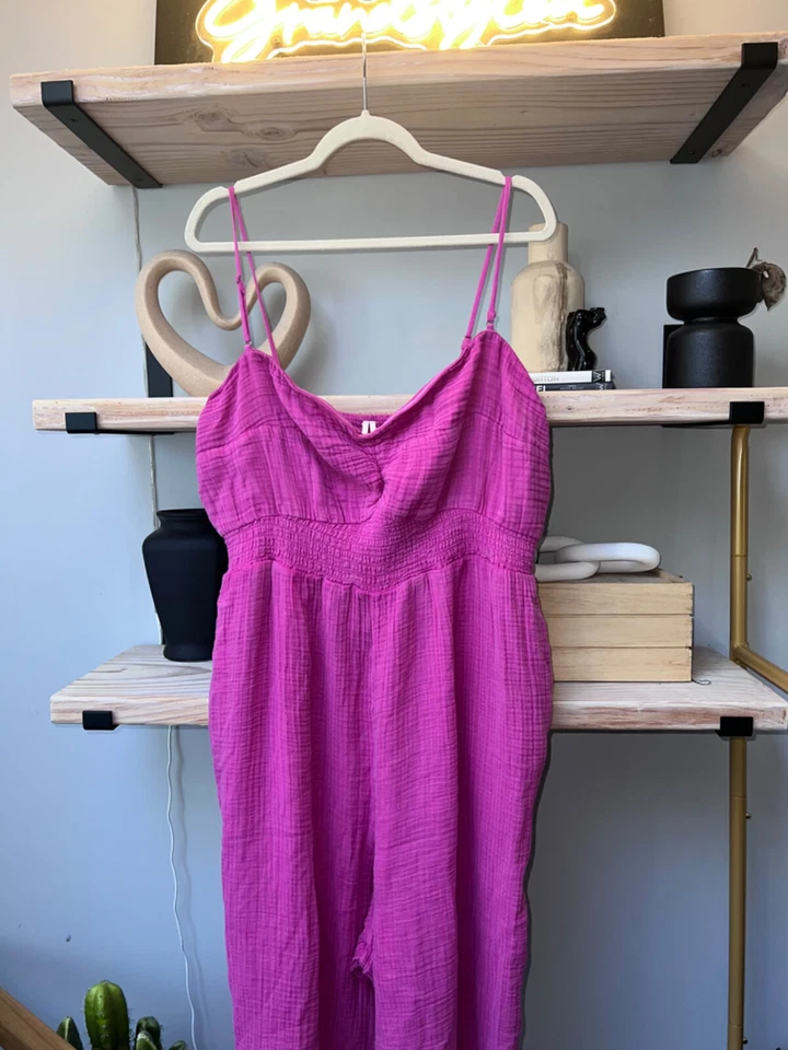 Anthropologie | Mono The Bethany Pants, sin mangas y cintura ajustada, talla 3X Foto 3 de 4