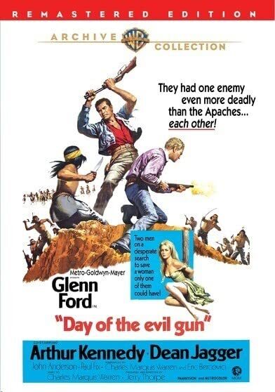 Day Of The Evil Gun (DVD) Arthur Kennedy Dean Jagger Glenn Ford John Anderson