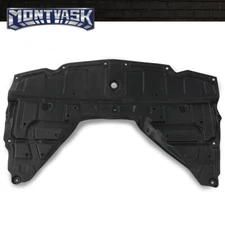 Fit For 14-20 Nissan Rogue Front Engine Splash Shield Under Cover Black