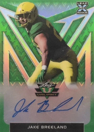 2020 Leaf Valiant Jake Breeland #BA-JB2