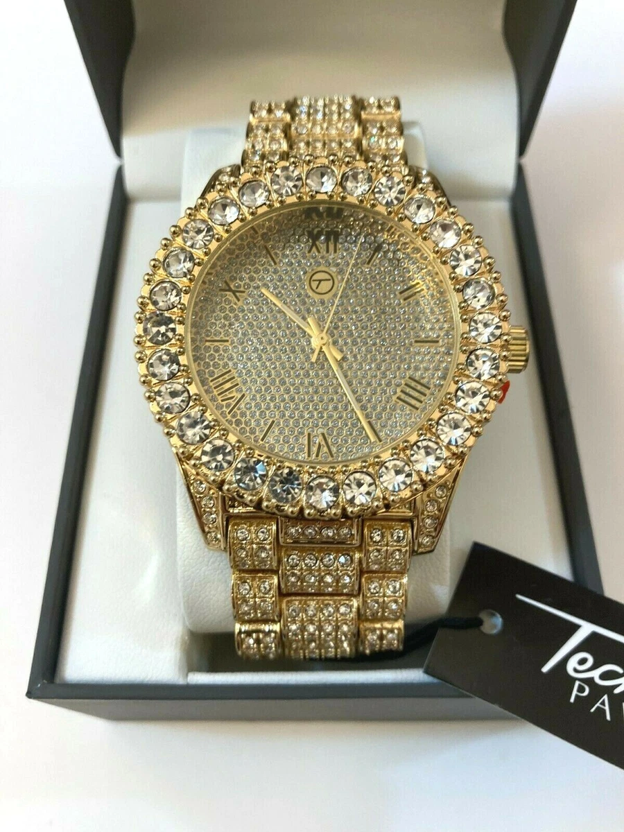 Techno pave watch review sales
