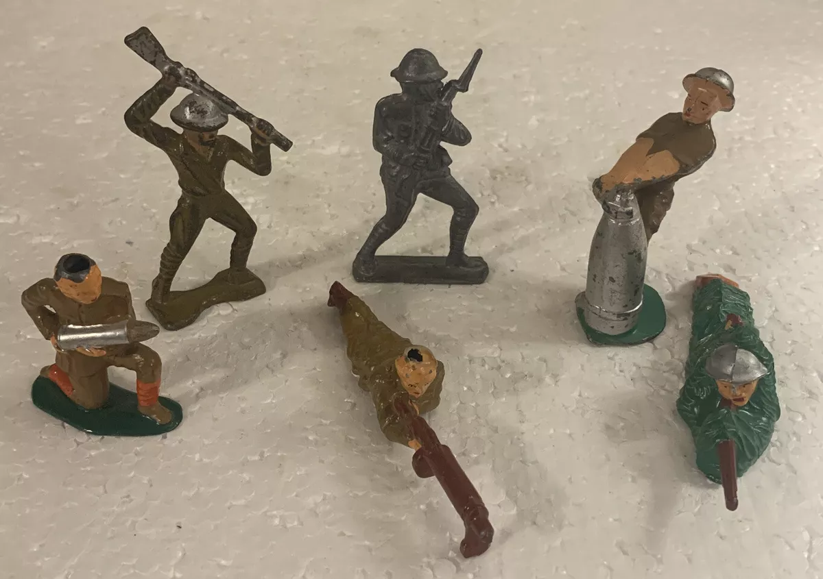 Ww1 metal hotsell toy soldiers