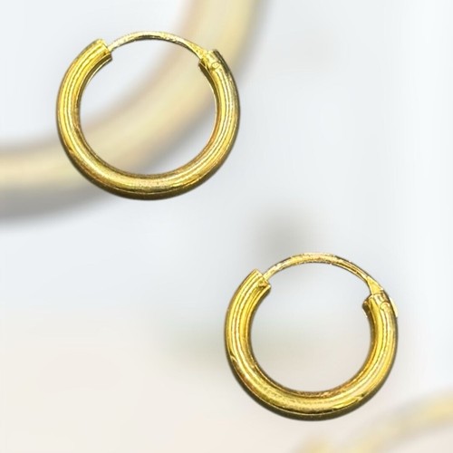 Wolfskreis 925 Sterling Silber Bad 18k Gold - Damen & Herren - Bild 1 von 6