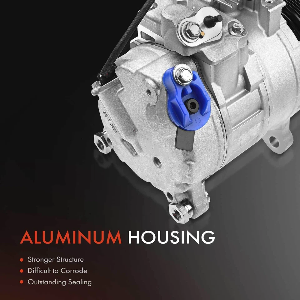 Compresor de aire acondicionado con 6 ranuras para BMW 228i 328i 428i 528i xDrive 535i GT xDrive X5 Foto 3 de 4