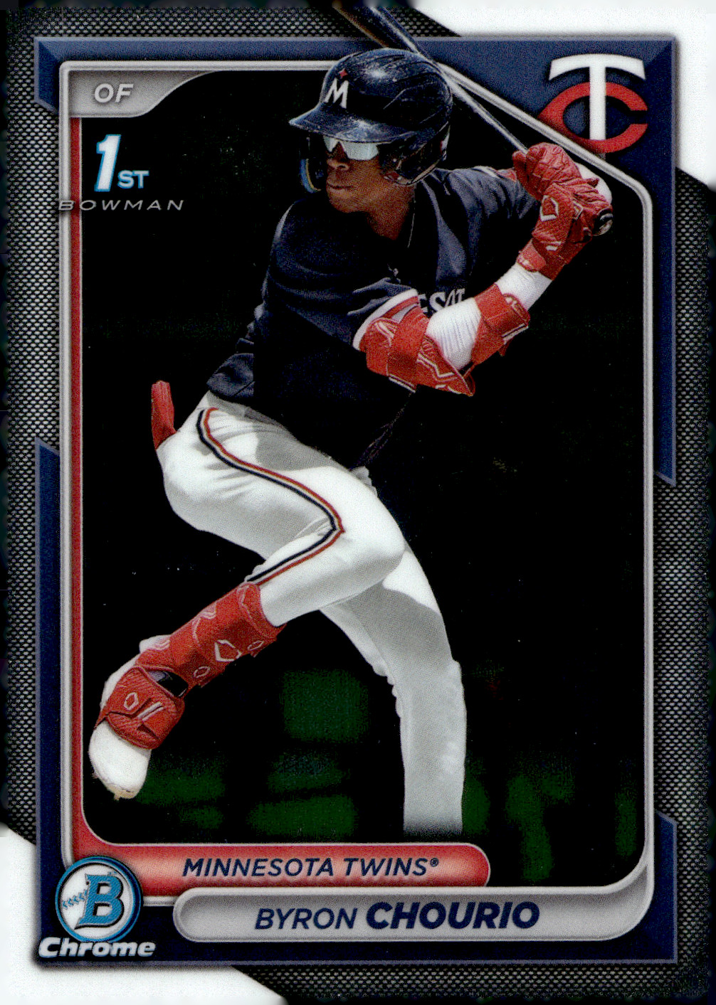 2024 Bowman - Chrome Prospects Byron Chourio #BCP-129 Twins 1st Bowman