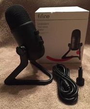USB Podcast Microphone for Recording Streaming Youtube on PC or Mac New 