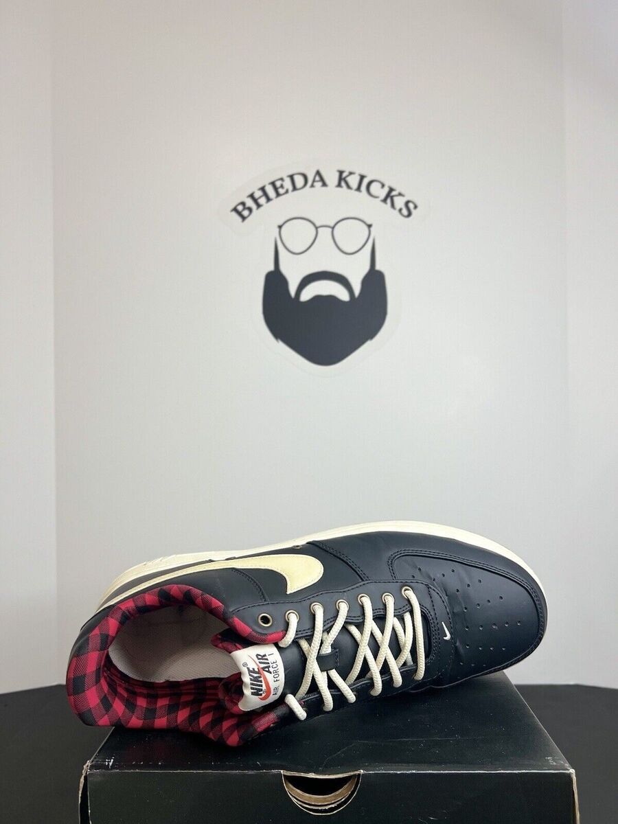 Nike Air Force 1 'Lumberjack' Plaid Shoes Sneaker 718152-015 Nike Air Force 1 'Lumberjack' Plaid Shoes Sneaker 718152-015