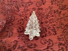 6" C Christmas Pine Clear Glass  TREE -  S,