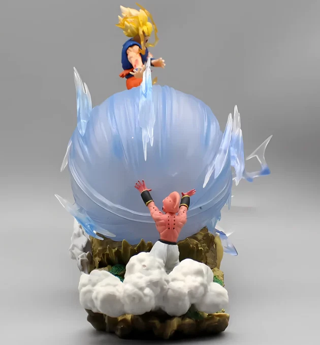 Figura Goku vs Kid Buu - Dragonball Z PVC Resina Juguete - Goku Kid Buu Juguete 25 cm NUEVO Foto 2 de 4