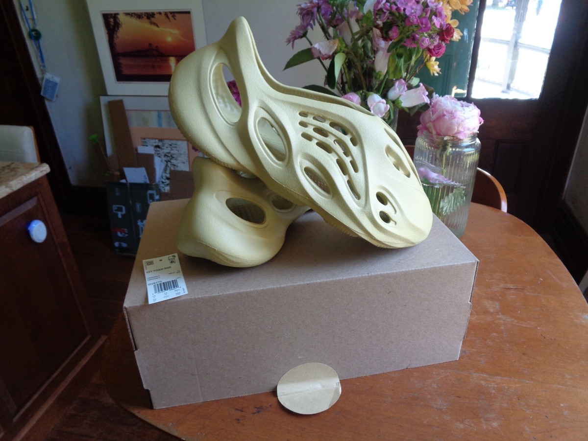 Adidas Yeezy Foam Runner Sulfur Size 13 | eBay