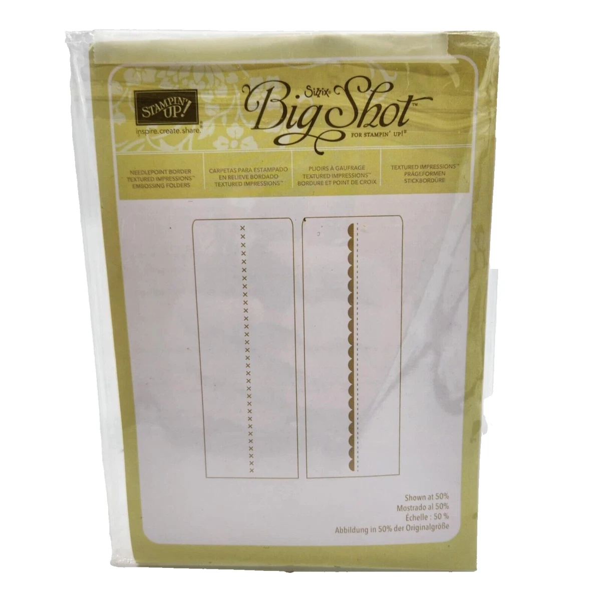 Stampin' Up! Scrapbooking Cutting Sizzix Big Shot Dies for sale | eBay