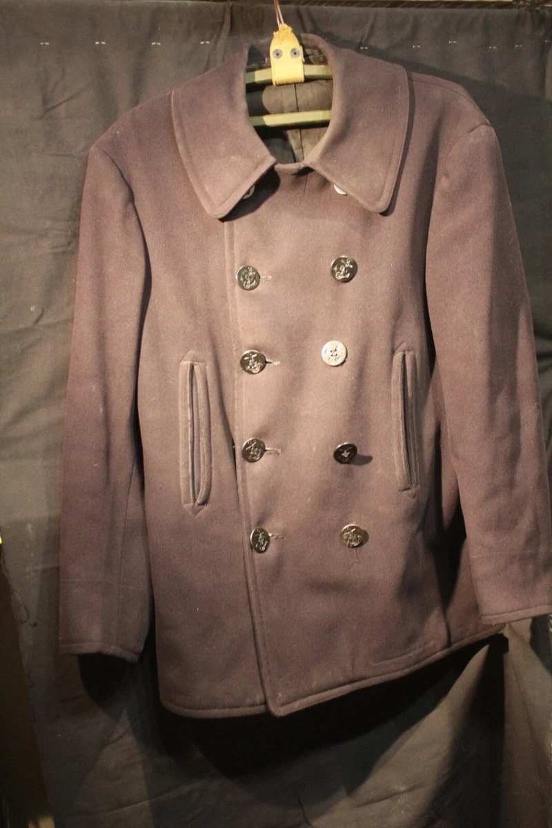 Us navy pea coat sale original