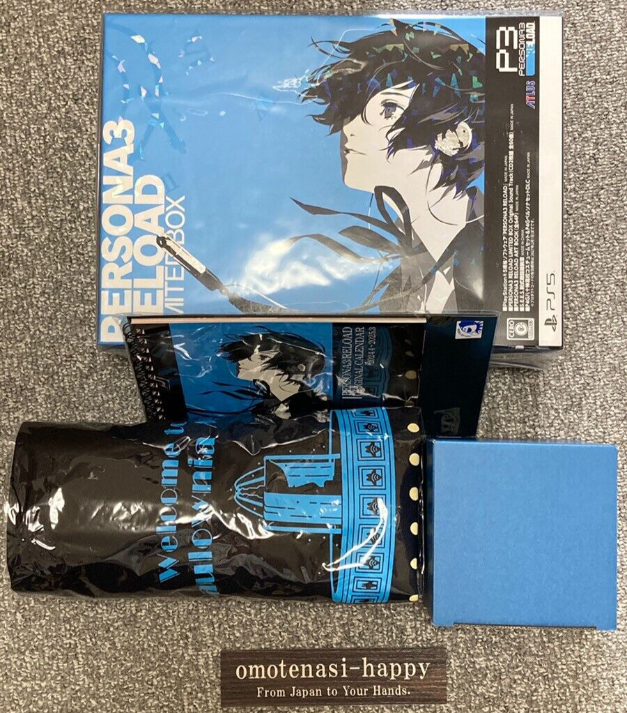 PERSONA 3 RELOAD LIMITED BOX & Famitsu DX pack Goods PS5