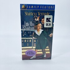 Little Miss Broadway (VHS, 2002, 20th Century Fox Family Feature) Shirley Temple