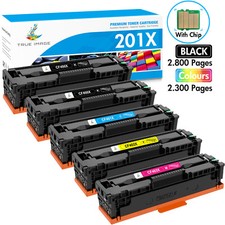 CF400X Toner Compatible With HP 201X Color LaserJet Pro M252dw M252n M277dw LOT
